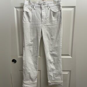 Express Women’s 90s Slim Hyper Stretch Fit Jeans in White